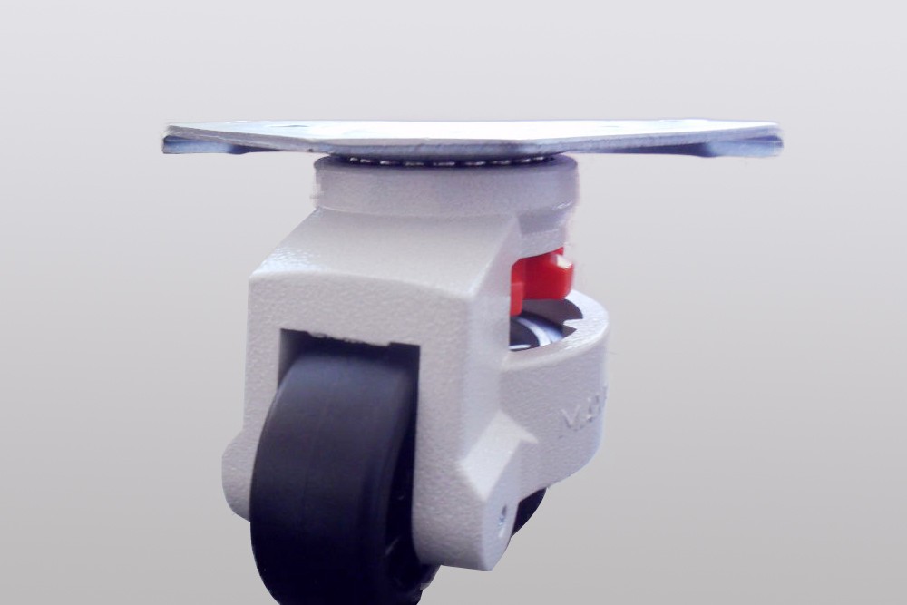 caster wheel for leveling，self leveling caster wheel，casters with leveling feet，self leveling casters，self leveling castors，heavy duty leveling casters