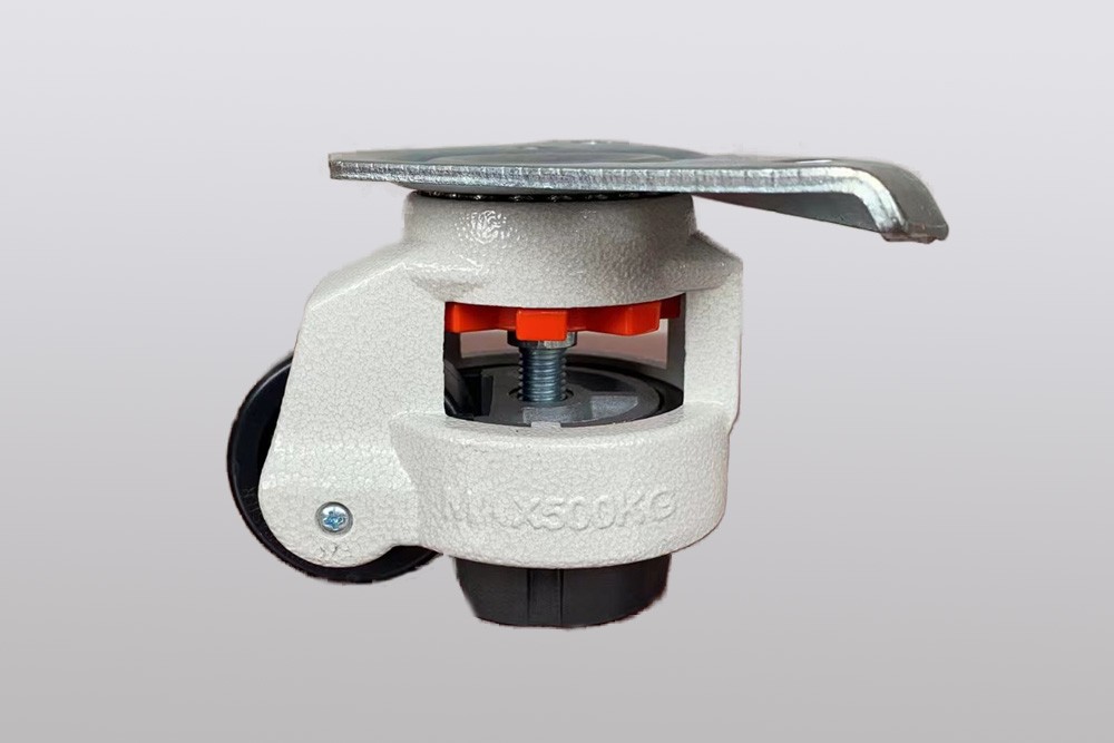 caster wheel for leveling，self leveling caster wheel，casters with leveling feet，self leveling casters，self leveling castors，heavy duty leveling casters